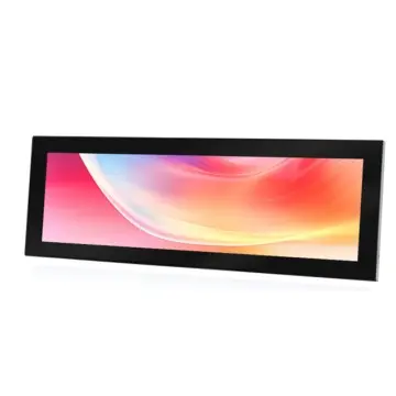 Ultra-Wide Stretched Bar LCD Display for Retail Shelf Edge Advertising